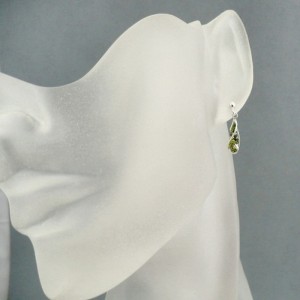 amber earrings 249a
